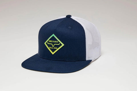 Kimes Ranch Unisex Diamond Dogs Navy Cotton Twill Trucker Cap