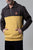 Kimes Ranch Mens Diamond Head Brown/Mustard Cotton Blend 1/4 Zip Sweater
