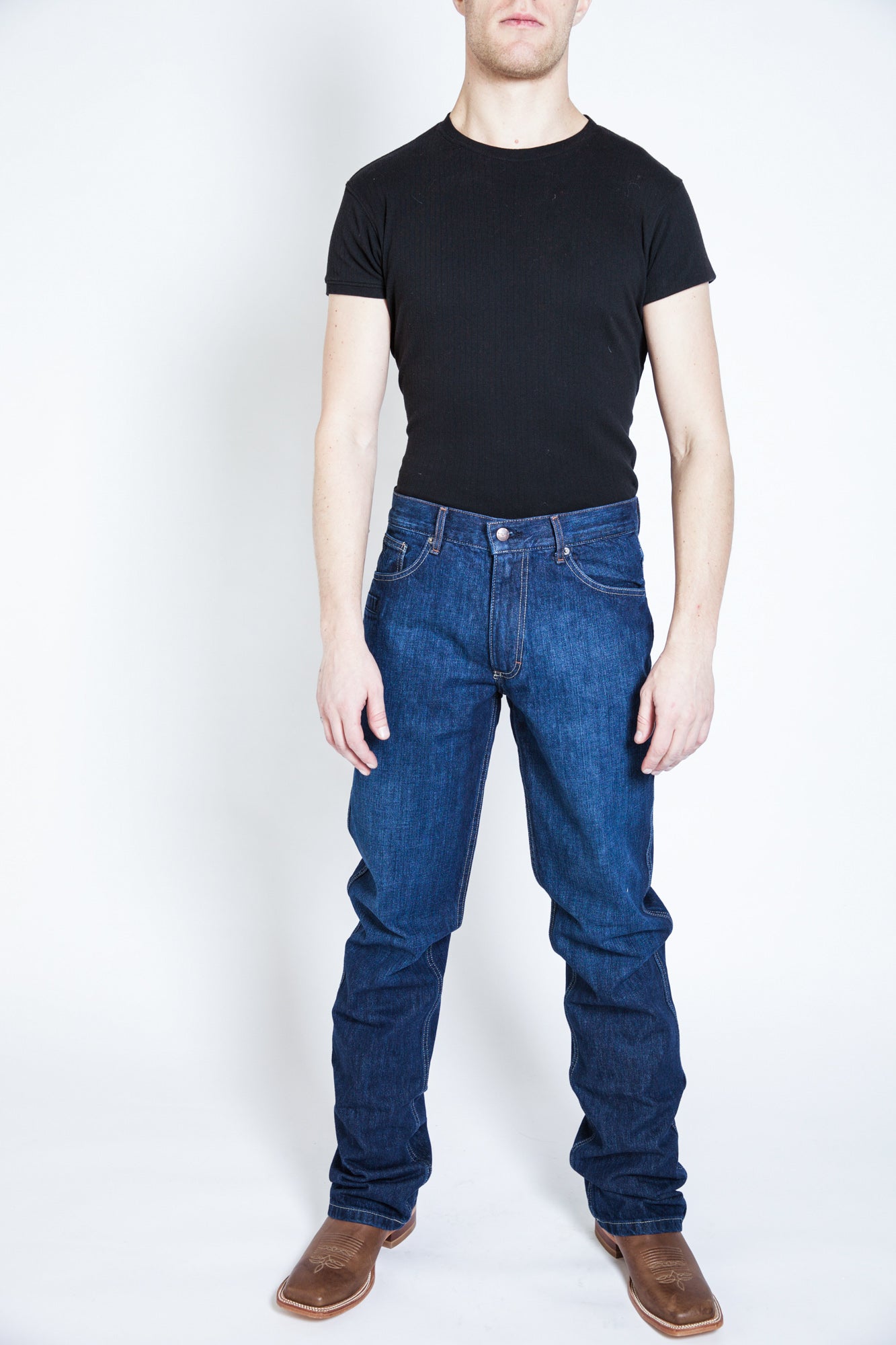 Kimes Ranch Mens Dillon Jeans Blue 100 Cotton Wide Bootcut 26x32 The