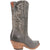 Dan Post Womens Tria Grey Leather Cowboy Boots