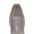 Dan Post Womens Tria Grey Leather Cowboy Boots 6.5 M