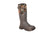Dryshod Mens Evalusion Hunt Max Gusset Brown Camo Rubber Hunting Boots