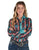 Cowgirl Tuff Womens Thunderbird Pullover Multi-Color Polyester L/S Shirt