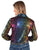 Cowgirl Tuff Womens Mid-Weight Foil Multi-Color Polyester L/S Shirt