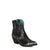Corral Womens F1308 Black Leather Ankle Cowboy Boots