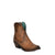 Corral Womens F1309 Honey Leather Studs Ankle Cowboy Boots