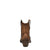 Corral Womens F1309 Honey Leather Studs Ankle Cowboy Boots