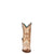 Corral Womens Pointed Toe Stud Strap Bone Cowhide 10in Cowboy Boots