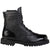 Rocky Mens Black Leather Lightweight 7in Side Zipper Jump Duty Boots