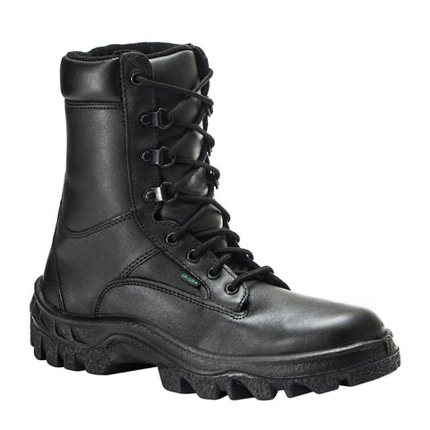 Rocky TMC Mens Black Leather Waterproof Postal-Approved Duty Boots