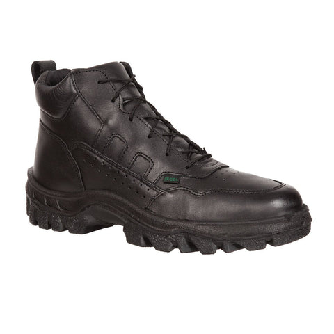 Rocky TMC Mens Black Leather Work Postal-Approved Sport Chukka Boots