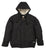 Berne Mens Black Cotton Blend FR Hooded Jacket