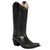 Corral Boots Womens Leather Circle G Cross Black Snip Toe Cowgirl 10 M