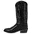 Old West Black Mens All Leather Stitch Narrow Round Toe 13in Cowboy Boots 9 D