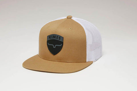 Kimes Ranch Unisex Falcon WW Brown Cotton Twill Trucker Cap
