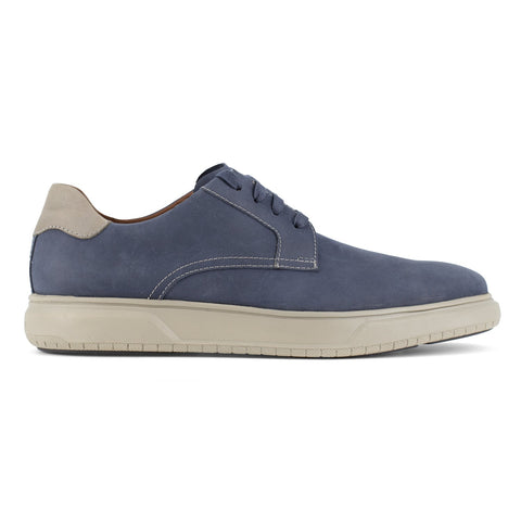 Florsheim Mens Premier Navy Leather ST EH Casual Work Oxford Work Shoes 9 D