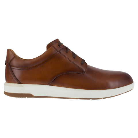 Florsheim Mens Cognac Leather Work Shoes Crossover Low Oxford ST 13 D
