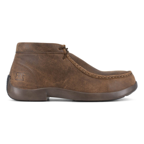 Frye Supply Womens Safety Crafted Utility Moc CT Brown Leather SD Work Boots