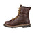Georgia Mens Chocolate Leather WP Lace-To-Toe Work Boots