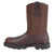 Georgia Homeland Mens Brown Leather Waterproof Wellington Work Boots