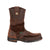 Georgia Mens Brown Leather Athens WP Wellington Work Boots