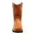 Georgia Mens Brown Leather Steel Toe Pull On Ranch Work Boots