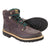 Georgia Giant Mens Brown Leather Lace Up Bumber Guard Work Boots 7.5 W