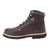Georgia Giant Mens Brown Leather Lace Up Bumber Guard Work Boots 7.5 W