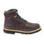 Georgia Giant Mens Brown Leather Lace Up Bumber Guard Work Boots 7.5 W