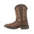 Georgia Youth Brown Leather Carbo-Tec LT Pull-On Cowboy Boots