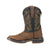 Georgia Kids Brown/Black Leather Carbo-Tec LT Saddle Cowboy Boots