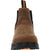 Georgia Mens TBD Waterproof Chelsea Brown Leather Work Boots