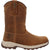 Georgia Mens Eagle Trail Pull On Brown Leather Work Boots