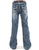 Cowgirl Tuff Kids Girls Timeless Trouser Medium Wash Cotton Blend Jeans