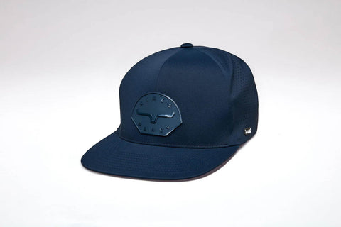 Kimes Ranch Unisex Gilette Navy Textile Trucker Cap
