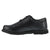 Grabbers Womens Black Leather SR Casual Oxford Friction Soft Toe 9 W