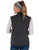 Cowgirl Tuff Womens Stretch Charcoal Nylon Softshell Vest