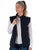 Cowgirl Tuff Womens Stretch Navy Nylon Softshell Vest