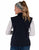 Cowgirl Tuff Womens Stretch Navy Nylon Softshell Vest