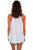 Scully Womens White Multi 100% Viscose Rick Rack Tank Top