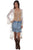 Scully Womens Denim Rayon Flirty Mini Skirt