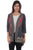 Scully Womens Gray Viscose Hi/Lo Kimono