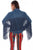 Scully Womens Denim Cotton Blend Jean Fringe Jacket