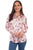 Scully Womens Rose Polyester Western L/S Blouse