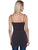 Scully Womens Charcoal Nylon/Spandex 5 Pack Camisole