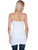 Scully Womens White Nylon/Spandex 5 Pack Camisole