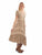 Scully Womens Fabric Lace-Up Tie Sand 100% Rayon S/S Dress XS
