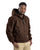 Berne Apparel Mens Heartland Washed Hooded Bark 100% Cotton Chore Jacket