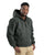 Berne Apparel Mens Heartland Washed Hooded Moss 100% Cotton Chore Jacket