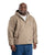 Berne Mens Heartland Washed Duck Hooded Work Grey Stone 100% Cotton Coat